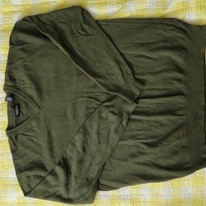 Dark green sweater